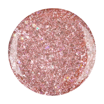 glimmer gel<br>rosé crystal