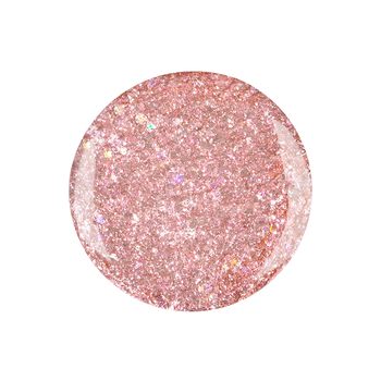 glimmer gel<br>rosé crystal