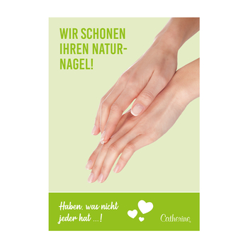 Werbeposter <br>Natural Nail