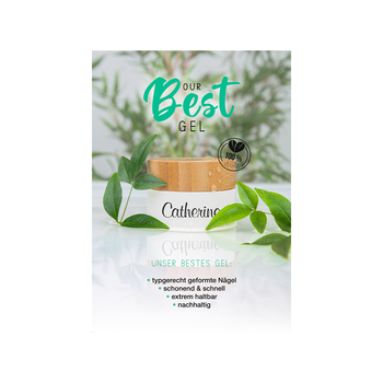 Werbeposter <br>Our Best Gel