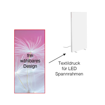 LED Lightbox Textildruck Motiv 1