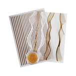 easy nail art Set<br>gold