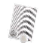 easy nail art Set<br>silver