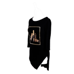 Print Shirt<br>Golden Glitter